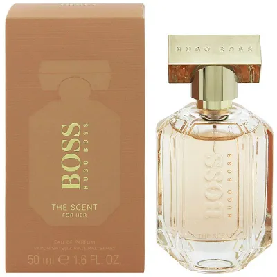ヒューゴボス 香水 レディース ザ セント フォーハー EDP・SP 50ml 送料無料 香水 フレグランス プレゼント 贈り物 ギフト THE SCENT FOR HER HUGO BOSS