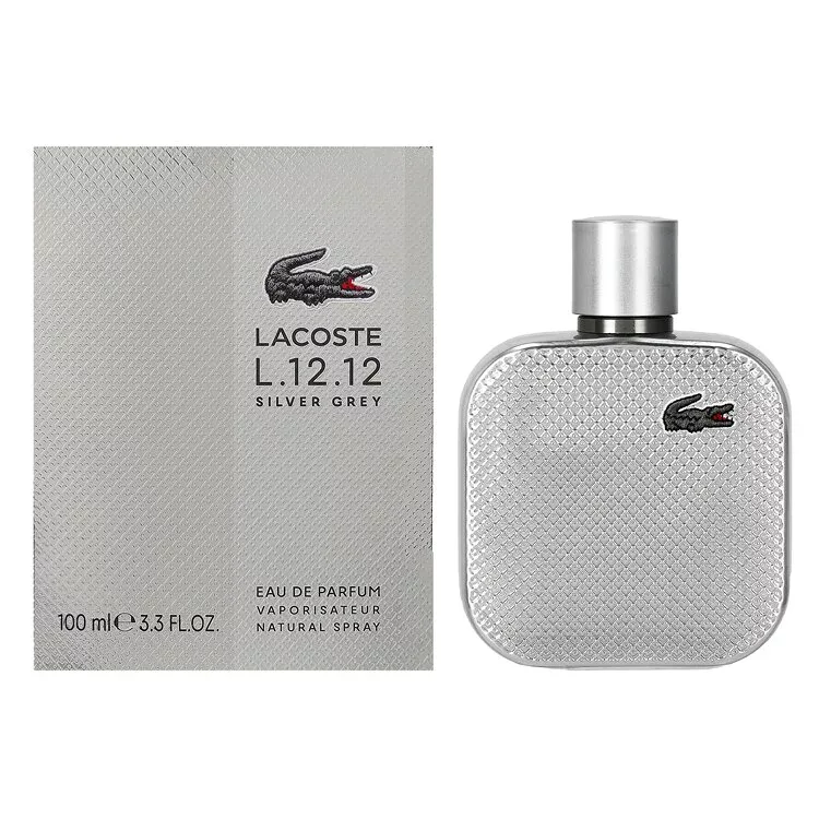 香水 メンズ オーデ ラコステ L.12.12 シルバーグレー EDP・SP 100ml 送料無料 香水 フレグランス プレゼント 贈り物 ギフト EAU DE LACOSTE L.12.12 SILVER GREY