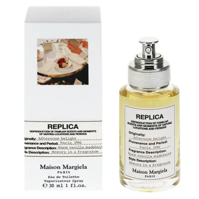 メゾン マルジェラ 香水 メンズ レディース レプリカ アフタヌーン ディライト EDT・SP 30ml 送料無料 香水 フレグランス プレゼント 贈り物 ギフト REPLICA AFTERNOON DELIGHT MAISON MARGIELA