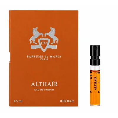 パルファン ドゥ マルリー 香水 お試し メンズ アルタイル (チューブサンプル) EDP・SP 1.5ml 送料無料 香水 フレグランス プレゼント 贈り物 ギフト ALTHAIR PARFUMS DE MARLY