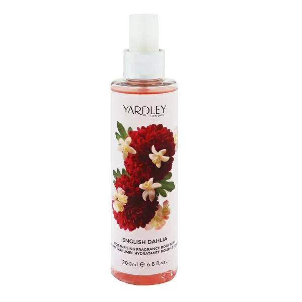 ヤードレー ロンドン イングリッシュ ダリア ボディミスト 200ml 送料込み(沖縄・離島を除く) ENGLISH DAHLIA MOISTURISING FRAGRANCE BODY MIST YARDLEY LONDON