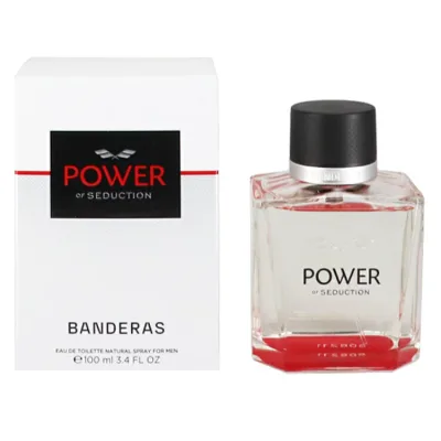 アントニオ バンデラス 香水 メンズ パワー オブ セダクション (箱なし) EDT・SP 100ml 送料込み(沖縄・離島を除く) 香水 フレグランス プレゼント 贈り物 ギフト POWER OF SEDUCTION ANTONIO BANDERAS