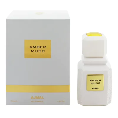 アジマル 香水 メンズ レディース アンバー ムスク EDP・SP 100ml 送料無料 香水 フレグランス プレゼント 贈り物 ギフト AMBER MUSC AJMAL