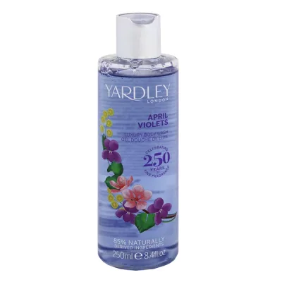 ヤードレー ロンドン エイプリル ヴァイオレット ボディウォッシュ 250ml APRIL VIOLETS LUXURY BODY WASH YARDLEY LONDON