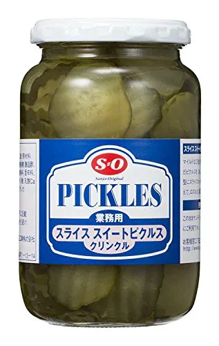 SO スライススイートピクルス (クリンクル) 410g*2本