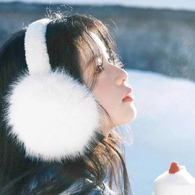 耳あて 女性用 耳あて 冬季 保暖 防凍 かわいい 保暖 百搭 耳あて 白色 毛糸 毛糸 保暖 防凍 保暖 耳あて