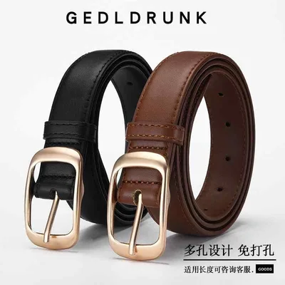 Belt Women's Denim Pants Coordinating Waist Belt Fashion Unique Versatile Casual Style Everyday Use Lightweight Stretchy