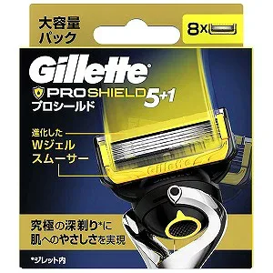 ジレット プロシールド 替刃 8個入