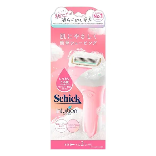 シック イントゥイション しっとり肌 ホルダー 本体(刃付き)+替刃1コ