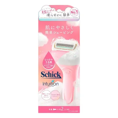 シック イントゥイション しっとり肌 ホルダー 本体(刃付き)+替刃1コ