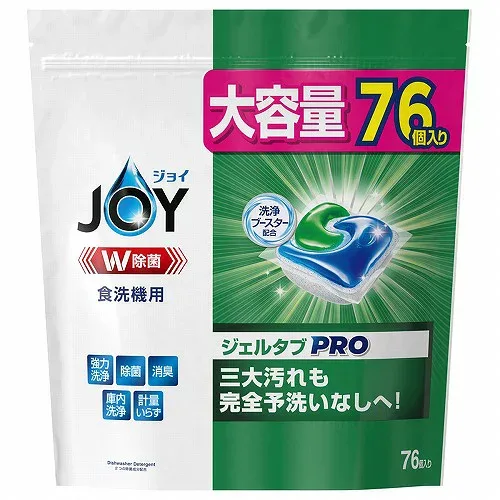 ジョイ ジェルタブ W除菌 食洗機用洗剤 76個入