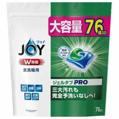 ジョイ ジェルタブ W除菌 食洗機用洗剤 76個入