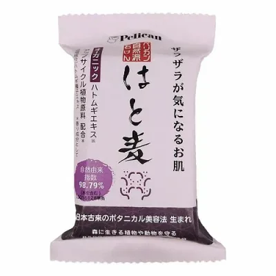 ペリカン自然派石けん はと麦 100g