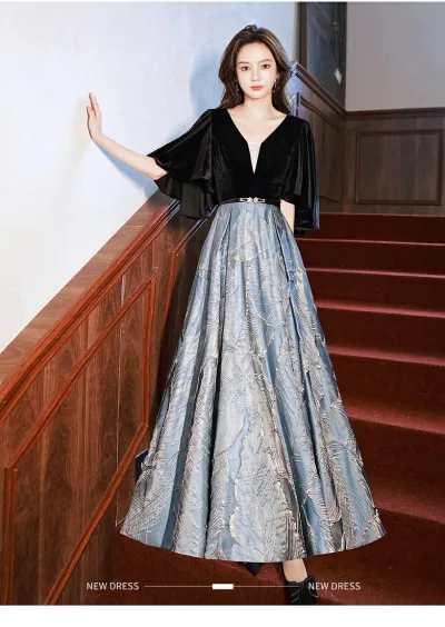 ドレス ミモレ丈 膝丈 ドレス ピアノ 発表会 5分袖付きファスナー 大きいサイズ 母親 結婚式 ワンピース 謝恩会 卒業式 花嫁 誕生日会 ステージドレス レディース ワンピース 女の子 高校生 発表会 演奏会用ドレス コンクール カクテルドレス 成人式 同窓会 二次会