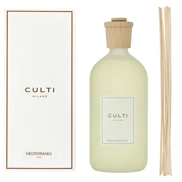 送料無料 クルティ スタイル フレグランススティック MEDITERRANEA ディフューザー 1000ml スティック付き