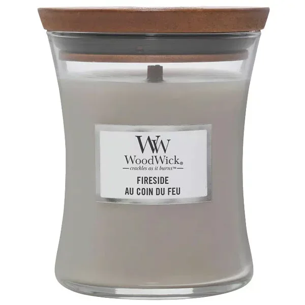 ウッドウィック ジャーM ファイヤーサイド アロマキャンドル WOOD WIC
