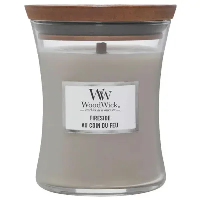 ウッドウィック ジャーM ファイヤーサイド アロマキャンドル WOOD WIC