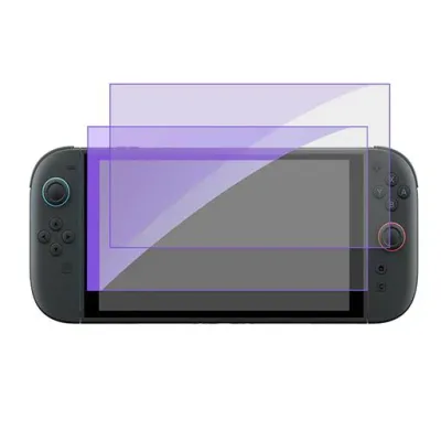 Ryo楽々生活館 Switch 2 用 ガラスフィルム ブルーライトカット