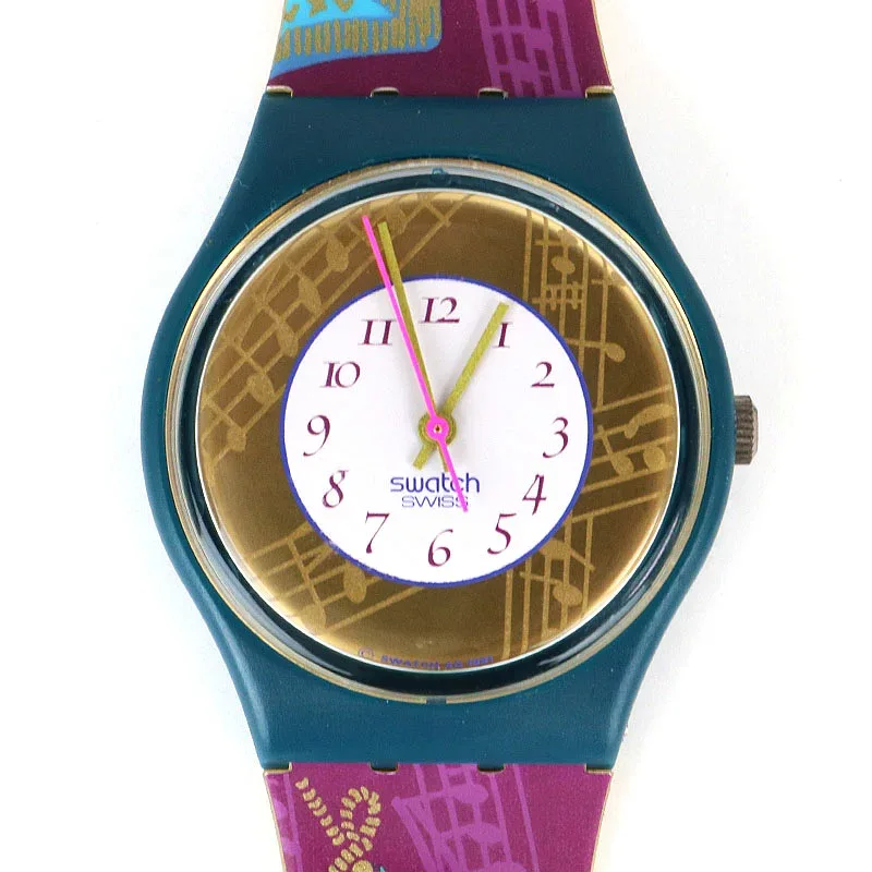 スウォッチ 【SWATCH】REGULAR GENTLEMENS' レギュラー メンズ デッドストック DEAD STOCK 【新古品】クォーツ QUARTZ 腕時計 時計 カジュアルウォッチ【中古】