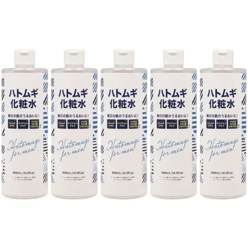メンズ ハトムギ化粧水 500ml【5個セット】(4573500873024-5)