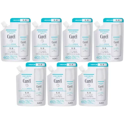 キュレル 潤浸保湿 乳液 つめかえ用 100ml【7個セット】(4901301413277-7)