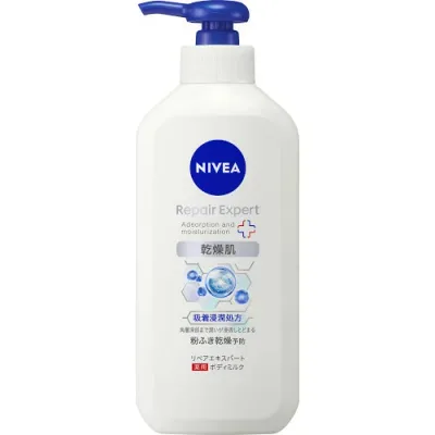 ニベア リペアエキスパート 薬用ボディミルク 乾燥肌用 350ml(4901301437884)