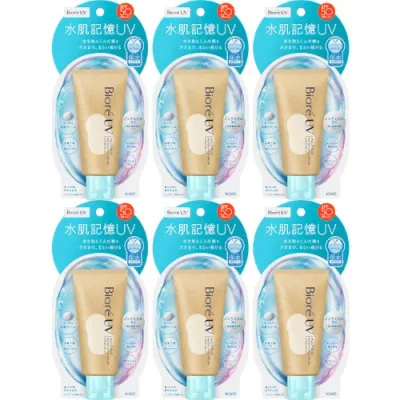 【6個セット】ビオレ UV アクアリッチ ウォータリーホールドクリーム 50g【メール便】(4901301450883-6)