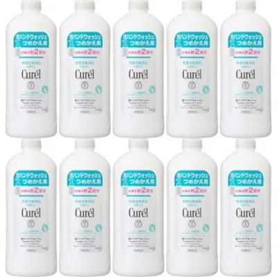 【10個セット】キュレル 泡ハンドウォッシュ つめかえ用 450ml(4901301257659-10)