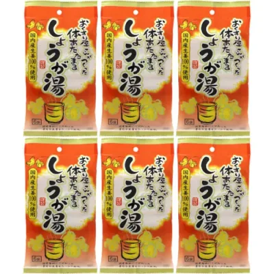 【6個セット】おくすり屋さんがつくったしょうが湯 6袋(4901267220056-6)
