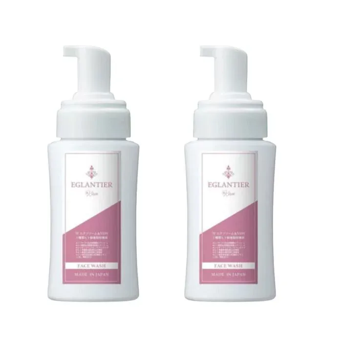 【2本セット】EGLANTIER エグランティエ ウォッシュ キレイ150mL キレイシリーズ 濃厚泡 泡洗顔料 パラベン 鉱物油フリー