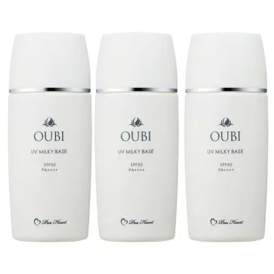 【3本セット】OUBI オウビ UVミルキーベース 化粧下地 敏感肌