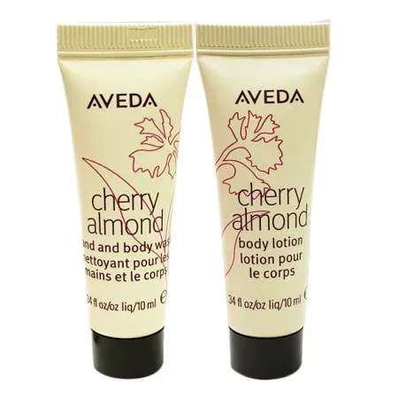 AVEDA アヴェダ チェリー アーモンド ca ハンド&ボディ ウォッシュ&ボディローション 10mL/10mL ミニサイズ