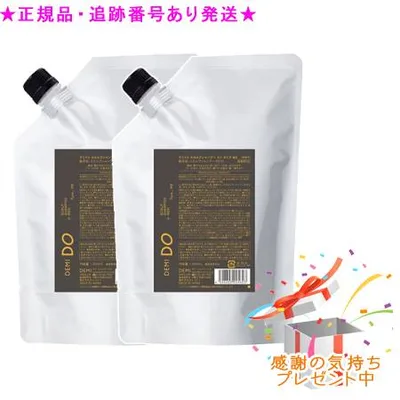 DEMI DO デミドゥ スカルプシャンプー メン タイプ MS 医薬部外品 詰替 1000mL 2個セット プレゼント付