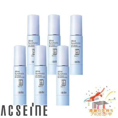 ACSEINE アクセーヌ マイルドサンシールド 22g 6個セット プレゼント付