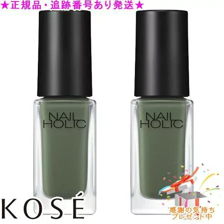 KOSE コーセー ネイルホリック モードカラーズ GR068D 5mL 2個セット プレゼント付