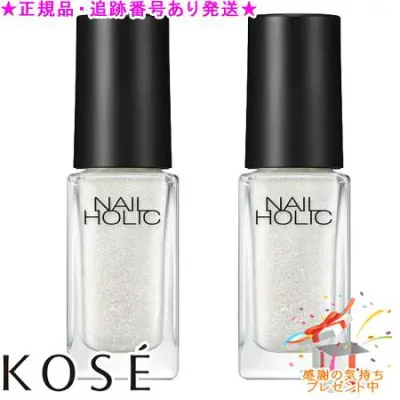 KOSE コーセー ネイルホリック フレッシュカラーズ WT081V 5mL 2個セット プレゼント付