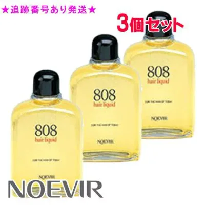 NOEVIR ノエビア ノエビア808 ヘヤーリキッド 150ml 3個セット