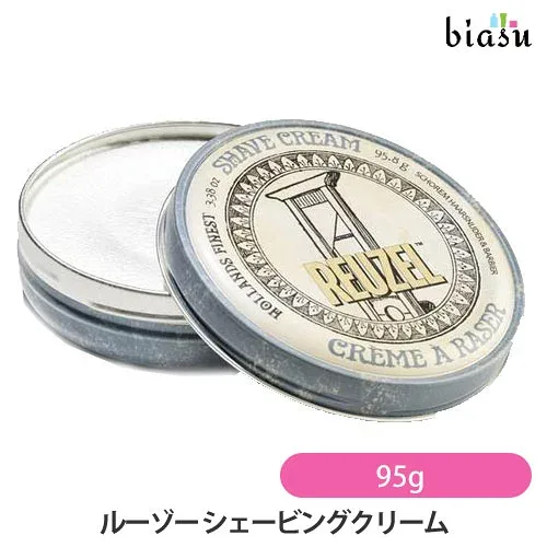 マラソン期間中はポイント2倍 REUZEL ルーゾー シェービングクリーム 95g (髭用クリーム) (メール便M) (国内正規品)