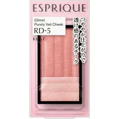 KOSE|コーセー ESPRIQUE(エスプリーク)ピュアリーベール チーク レフィル RD-5 肌になじむピーチレッド