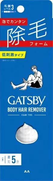 マンダム|mandom GATSBY(ギャツビー)除毛フォーム 80g (医薬部外品)