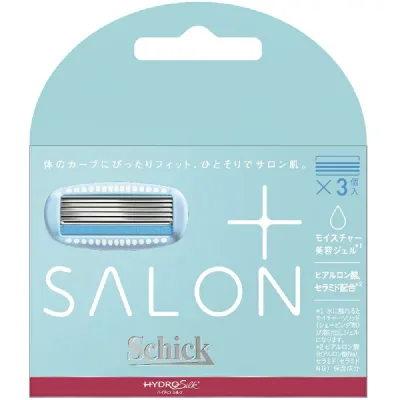 シック|Schick 【シックジャパン】ハイドロシルクサロンプラス替刃(3コ入)
