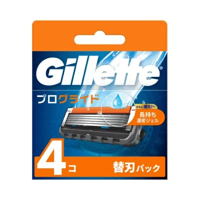 ジレット|Gillette Gillette(ジレット)プログライドマニュアル替刃4個入