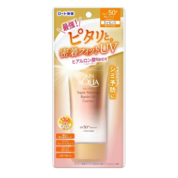 ロート製薬|ROHTO スキンアクア スーパーモイスチャーバリアUVエッセンス 70g SPF50+/PA++++