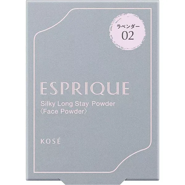 KOSE|コーセー ESPRIQUE(エスプリーク)シルキーロングステイパウダー(レフィル)6g 02 ラベンダー