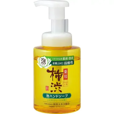 熊野油脂|KUMANO YUSHI 四季折々 薬用 柿渋 泡ハンドソープ 本体 300mL