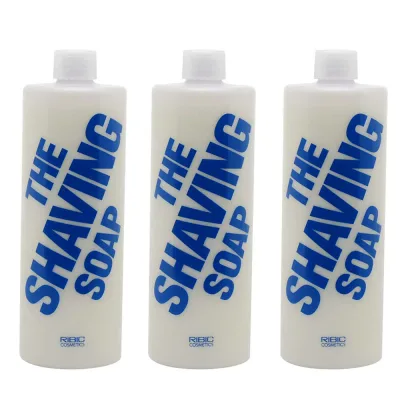 【×3本】リビック ザ・シェービングソープ 500ml 【業務用】