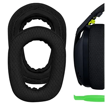 Geekria イヤーパッド Comfort 互換性 パッド ロジクール Logicool G435 G335 ヘッドホンに対応 パッド イヤー