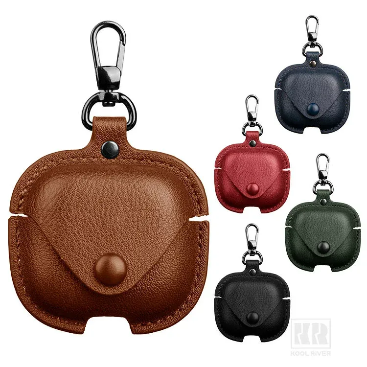 Galaxy Buds3 FE ケース PUレザー シンプル カラビナ付き 保護カバー おすすめ おしゃれ ギャラクシー バッズ3 FE カバー 傷防止 ケース ワイヤレスイヤホン 保護ケース カバー