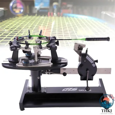 【全品2点で5%OFF】バドミントン専用手動ストリングマシン ガット張り機 専用バドミントンストリングマシン テニスラケットストリングマシン ハンドル式ガット張り機 バドミントン テニス ストリングマシン