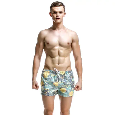 ハーフパンツ メンズ 水陸両用 サーフパンツ 水着 ボードショーツ 海パン トランクス ビーチパンツ ショートパンツ 部屋着 ルームウェア 薄手 速乾 総柄 椰子柄 撥水 レジャー プール 旅行 アウトドア カジュアル